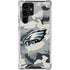 NFL Philadelphia Eagles Camo Galaxy S22 Ultra Clear Case
