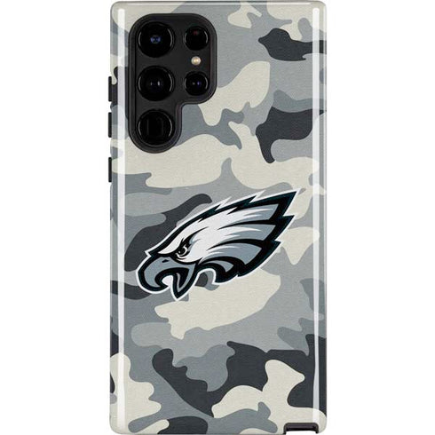 NFL Philadelphia Eagles Camo Galaxy S22 Ultra Pro Case