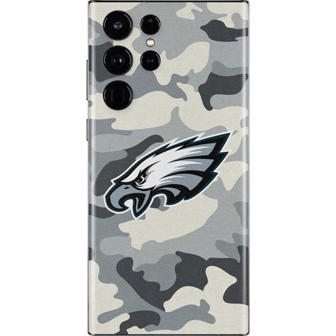 NFL Philadelphia Eagles Camo Galaxy S22 Ultra Skin