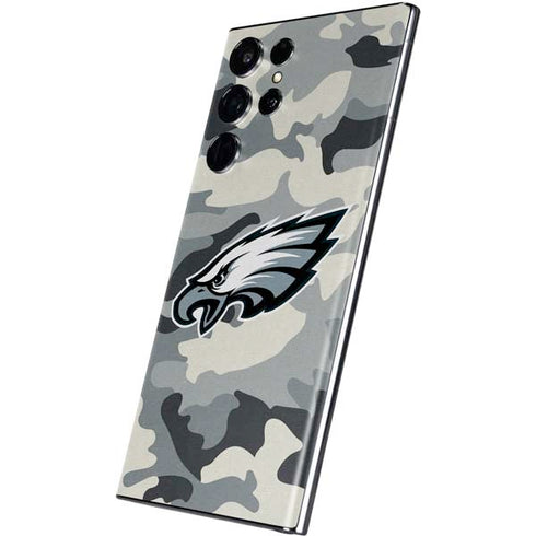 NFL Philadelphia Eagles Camo Galaxy S22 Ultra Skin