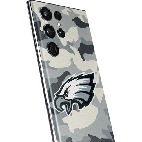 NFL Philadelphia Eagles Camo Galaxy S22 Ultra Skin