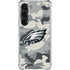 NFL Philadelphia Eagles Camo Galaxy S23 Clear Case