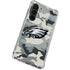 NFL Philadelphia Eagles Camo Galaxy S23 Clear Case