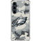 NFL Philadelphia Eagles Camo Galaxy S23 FE Clear Case
