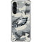 NFL Philadelphia Eagles Camo Galaxy S23 Plus Clear Case