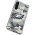 NFL Philadelphia Eagles Camo Galaxy S23 Plus Clear Case