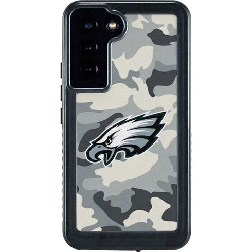 NFL Philadelphia Eagles Camo Galaxy S23 Plus Waterproof Case