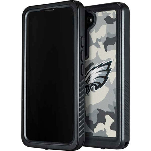 NFL Philadelphia Eagles Camo Galaxy S23 Plus Waterproof Case