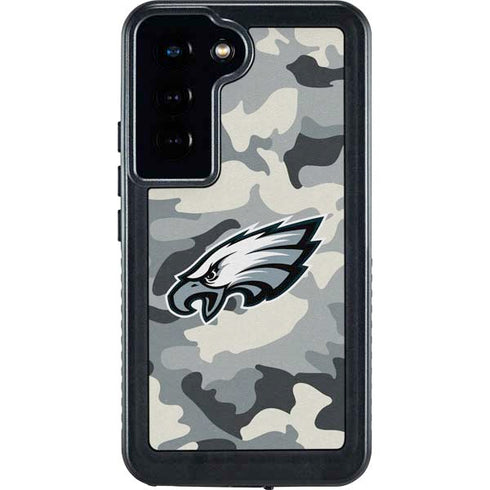 NFL Philadelphia Eagles Camo Galaxy S23 Waterproof Case