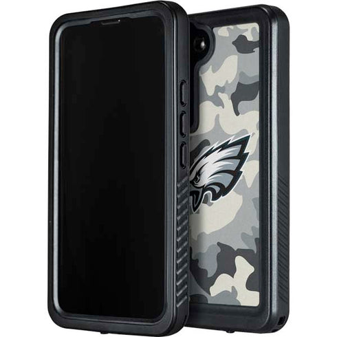 NFL Philadelphia Eagles Camo Galaxy S23 Waterproof Case