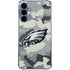 NFL Philadelphia Eagles Camo Galaxy S24 Clear Case