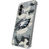 NFL Philadelphia Eagles Camo Galaxy S24 Plus Clear Case