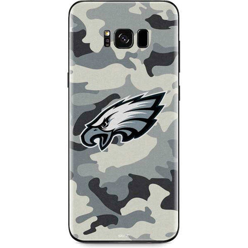 NFL Philadelphia Eagles Camo Galaxy S8 Skin
