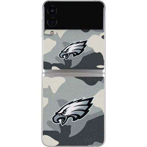 NFL Philadelphia Eagles Camo Galaxy Z Flip3 5G Skin