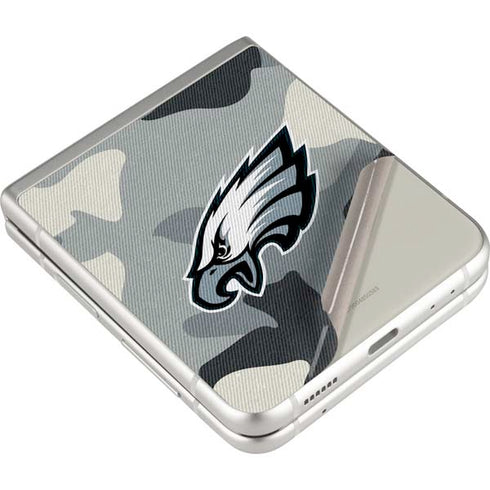 NFL Philadelphia Eagles Camo Galaxy Z Flip3 5G Skin
