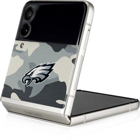 NFL Philadelphia Eagles Camo Galaxy Z Flip3 5G Skin