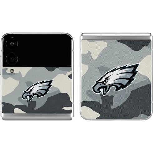 NFL Philadelphia Eagles Camo Galaxy Z Flip4 5G Skin