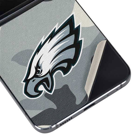 NFL Philadelphia Eagles Camo Galaxy Z Flip5 5G Skin