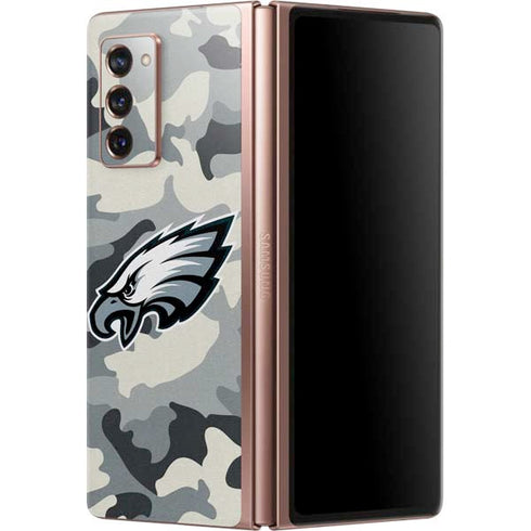 NFL Philadelphia Eagles Camo Galaxy Z Fold2 5G Skin