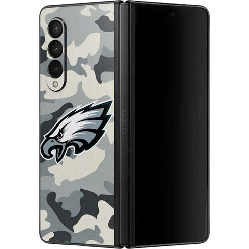 NFL Philadelphia Eagles Camo Galaxy Z Fold3 5G Skin
