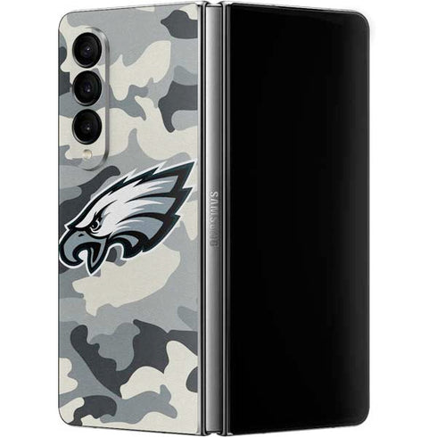 NFL Philadelphia Eagles Camo Galaxy Z Fold4 5G Skin