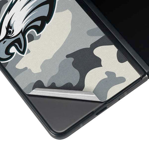 NFL Philadelphia Eagles Camo Galaxy Z Fold4 5G Skin