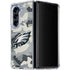 NFL Philadelphia Eagles Camo Galaxy Z Fold5 5G Clear Case