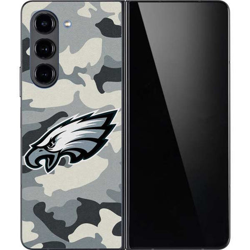 NFL Philadelphia Eagles Camo Galaxy Z Fold5 5G Skin
