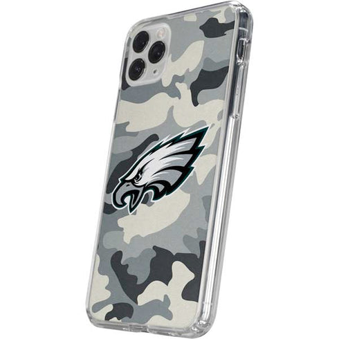 NFL Philadelphia Eagles Camo iPhone 11 Pro Clear Case