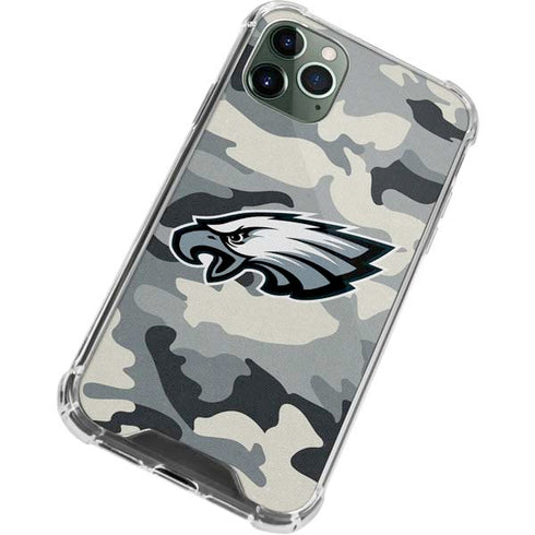 NFL Philadelphia Eagles Camo iPhone 11 Pro Max Clear Case