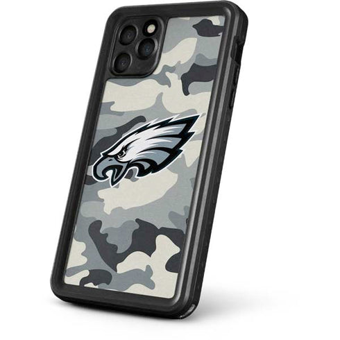 NFL Philadelphia Eagles Camo iPhone 11 Pro Waterproof Case