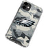 NFL Philadelphia Eagles Camo iPhone 12 Mini Clear Case