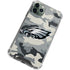 NFL Philadelphia Eagles Camo iPhone 12 Pro Clear Case