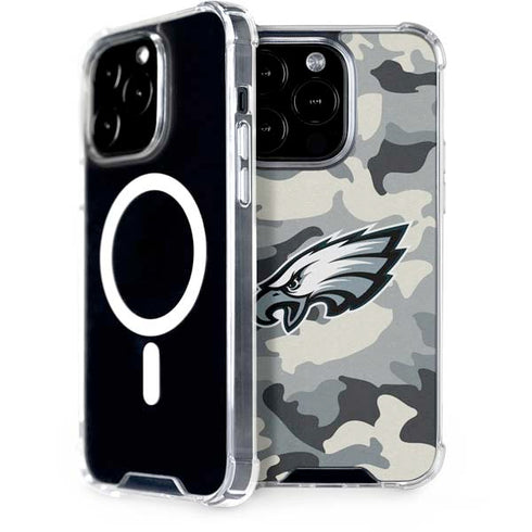 NFL Philadelphia Eagles Camo iPhone 13 Pro MagSafe Case