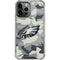 NFL Philadelphia Eagles Camo iPhone 13 Pro Max Clear Case