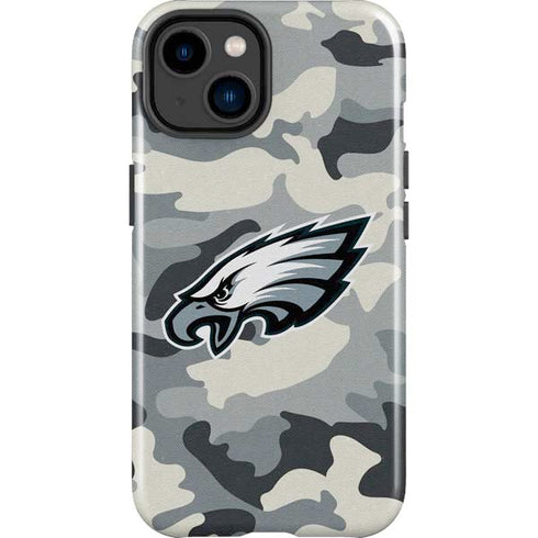 NFL Philadelphia Eagles Camo iPhone 15 Plus Impact Case