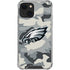 NFL Philadelphia Eagles Camo iPhone 15 Plus Clear Case