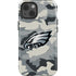 NFL Philadelphia Eagles Camo iPhone 15 Impact Case