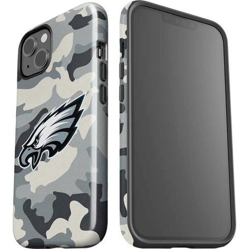 NFL Philadelphia Eagles Camo iPhone 15 Impact Case