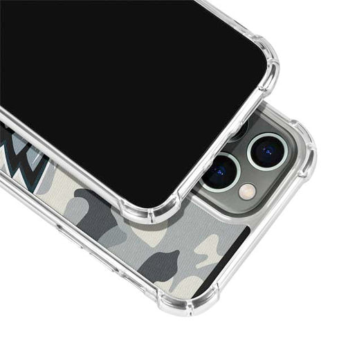 NFL Philadelphia Eagles Camo iPhone 15 Pro Clear Case