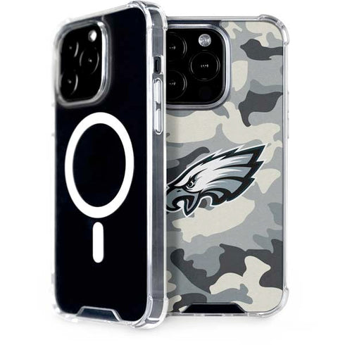 NFL Philadelphia Eagles Camo iPhone 15 Pro MagSafe Case
