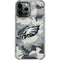 NFL Philadelphia Eagles Camo iPhone 15 Pro Max Clear Case