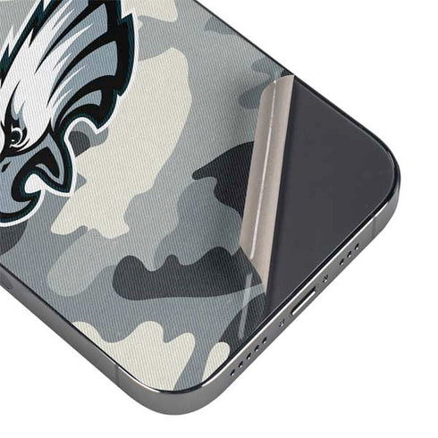 NFL Philadelphia Eagles Camo iPhone 14 Pro Skin