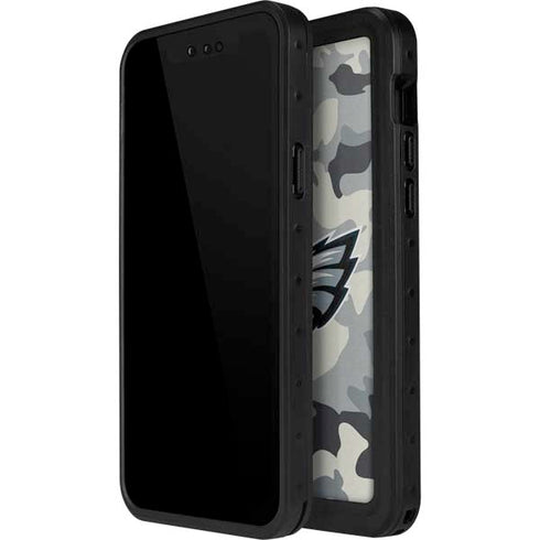 NFL Philadelphia Eagles Camo iPhone 15 Plus Waterproof Case