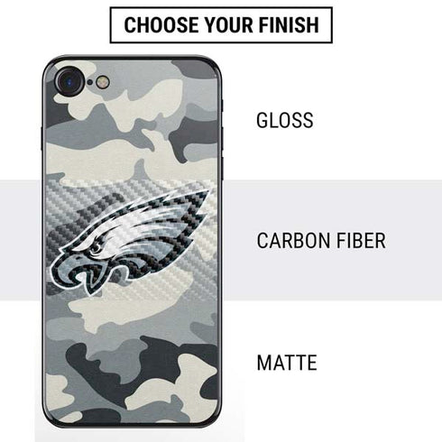 NFL Philadelphia Eagles Camo iPhone SE (2nd & 3rd Gen) Skin
