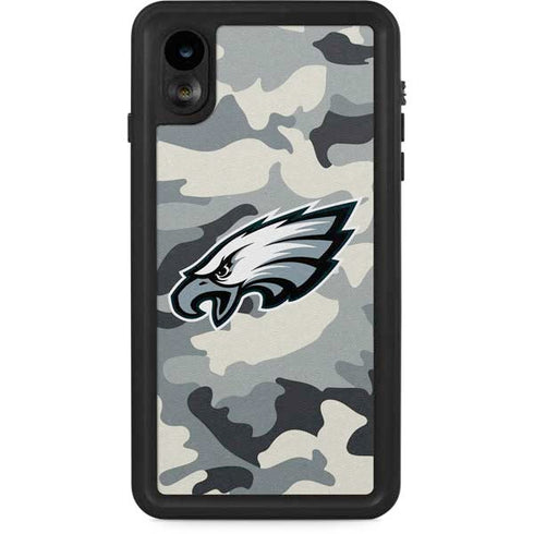 NFL Philadelphia Eagles Camo iPhone XR Waterproof Case