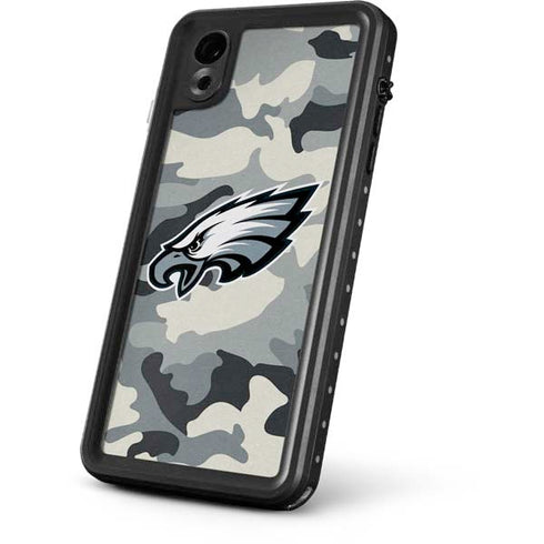NFL Philadelphia Eagles Camo iPhone XR Waterproof Case