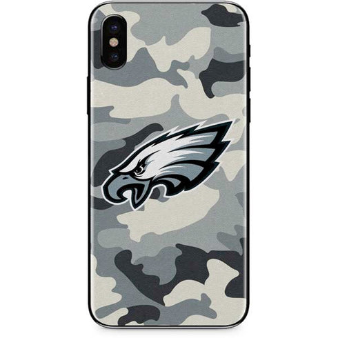 NFL Philadelphia Eagles Camo iPhone XS Skin
