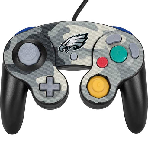 NFL Philadelphia Eagles Camo Nintendo GameCube Controller Skin