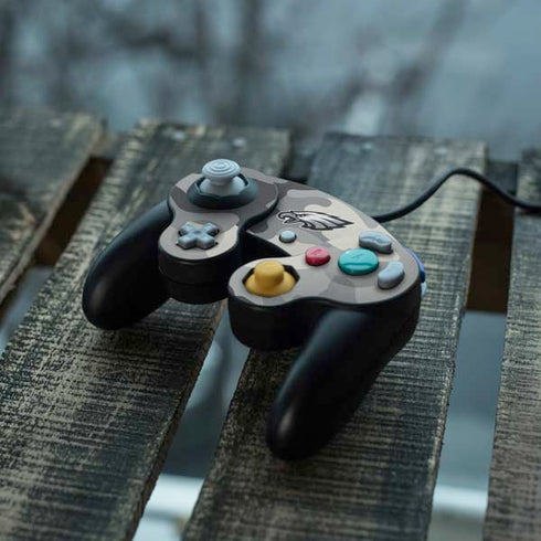 NFL Philadelphia Eagles Camo Nintendo GameCube Controller Skin